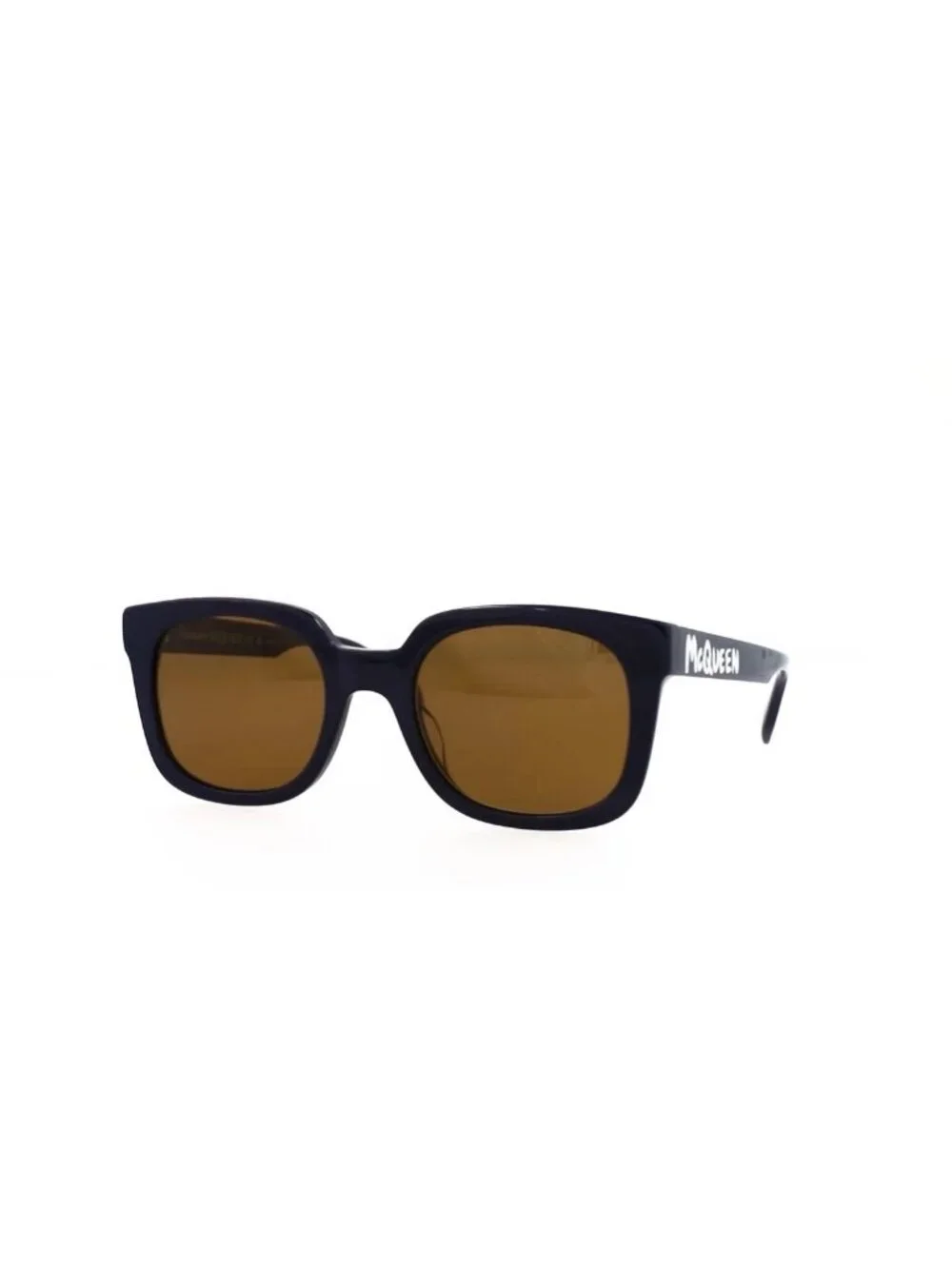 New Alexander McQueen Women's Sunglasses Square Rectangle Acetate Frame Mens
